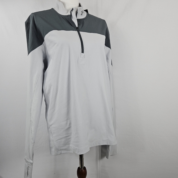 Under Armor half zip windbreaker jacket size large - Picture 3 of 12